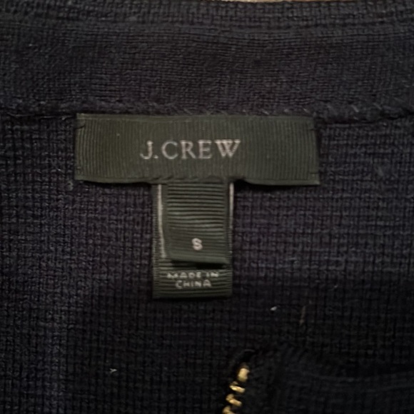 J. Crew Women’s Knit Sweater with a front zipper size S. - Picture 3 of 4